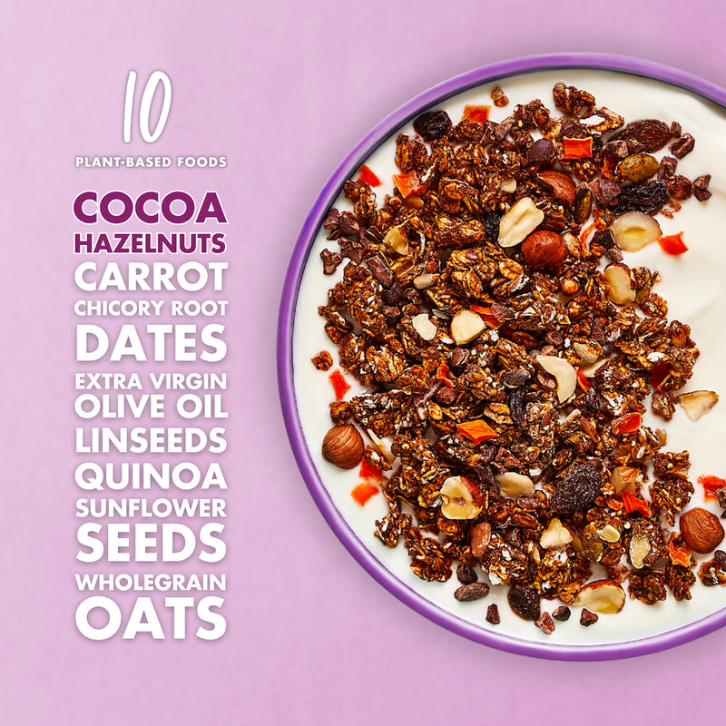 Bio & Me cocoa hazelnut granola 360g - British product