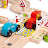 Bigjigs Rail Road & Rail Train Set GOODS Superdrug   