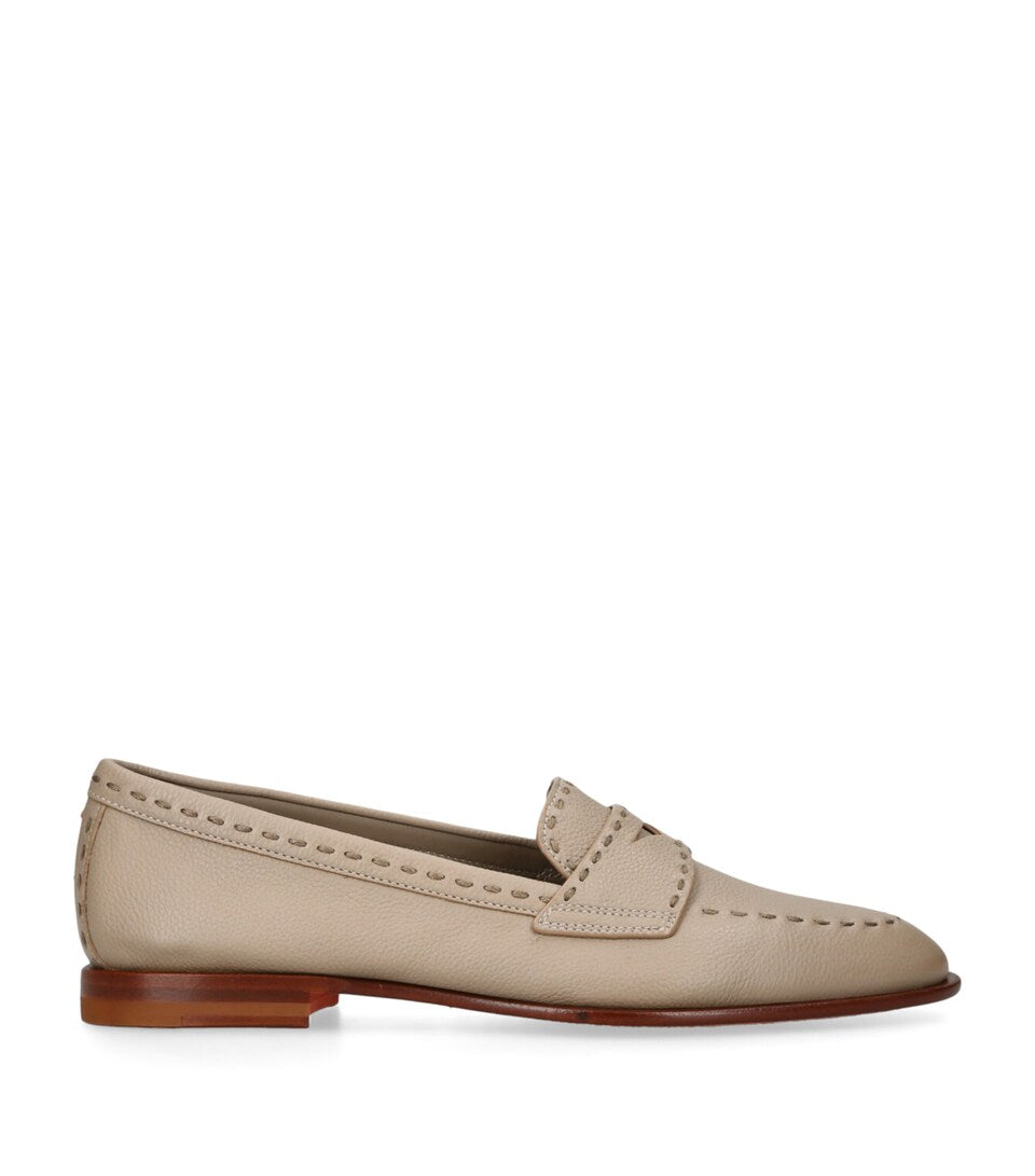 Premium Suede Loafers with Rubber Sole, Made in Italy