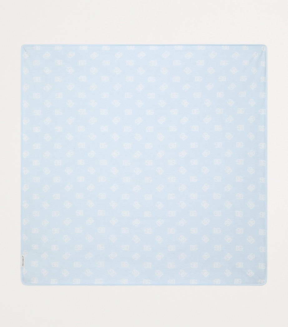 Dolce&Gabbana kids cotton blanket 72x72cm, imported from the UK