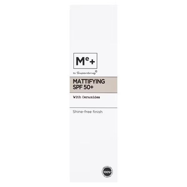 Me+ SPF 50 Oily Skin Moisturiser 50ml, imported from the UK