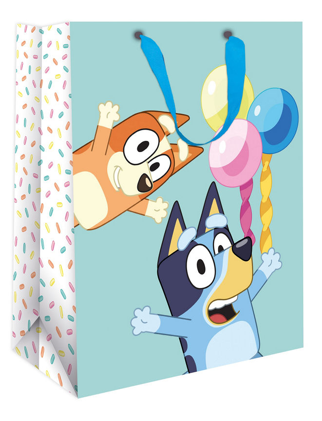 Bluey Large Gift Bag GOODS ASDA   