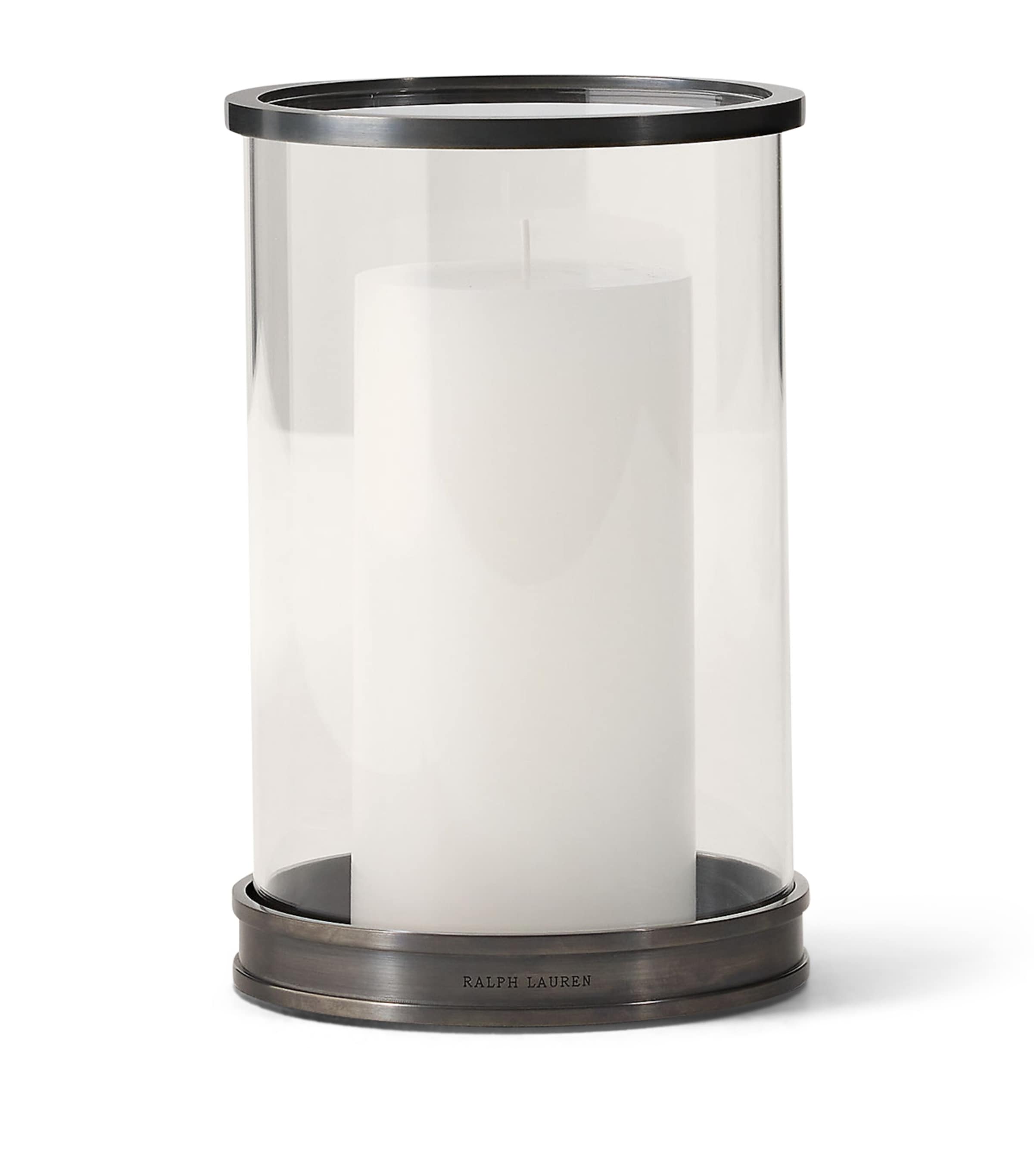 Ralph Lauren Home mini modern hurricane candle holder 19.5cm, imported from the UK