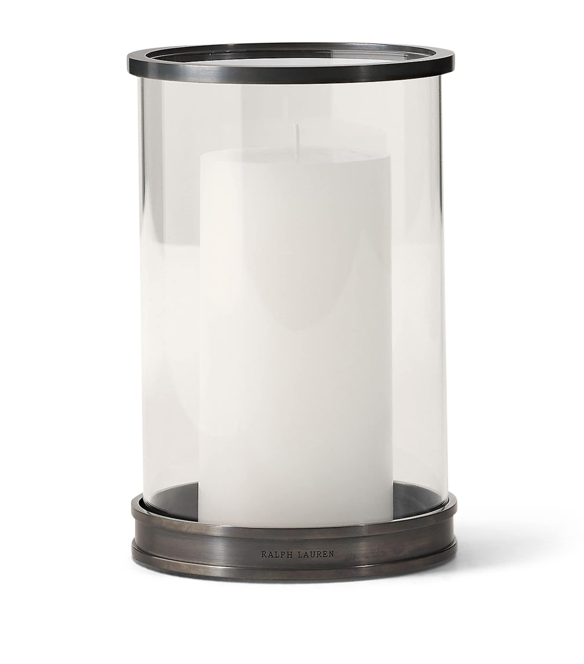 Ralph Lauren Home mini modern hurricane candle holder 19.5cm, imported from the UK