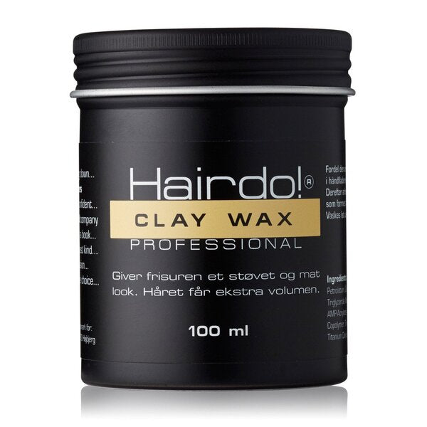 Hairdo! clay styling wax 100ml, UK version