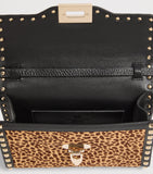 Valentino Garavani small leather rockstud shoulder bag (British brand)
