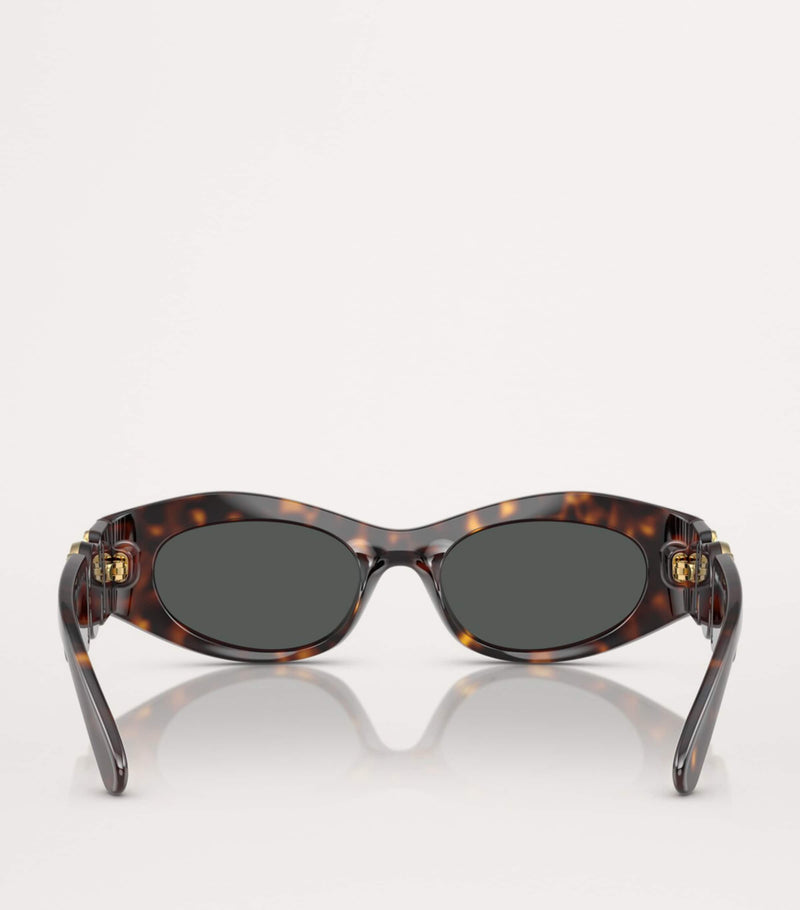 Versace acetate oval sunglasses (British brand)