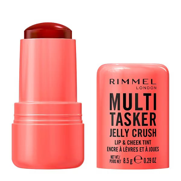 Rimmel Jelly Crush Lip Tint Red Pepper, imported from the UK