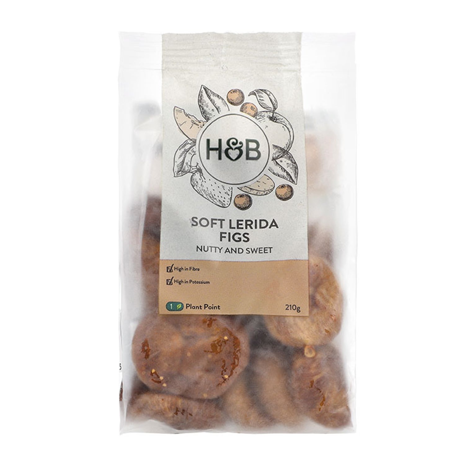 Holland & Barrett Soft Lerida Figs 210g, UK version