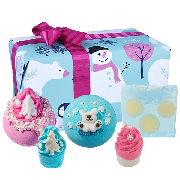 Bomb Cosmetics Christmas bath gift set, imported from the UK