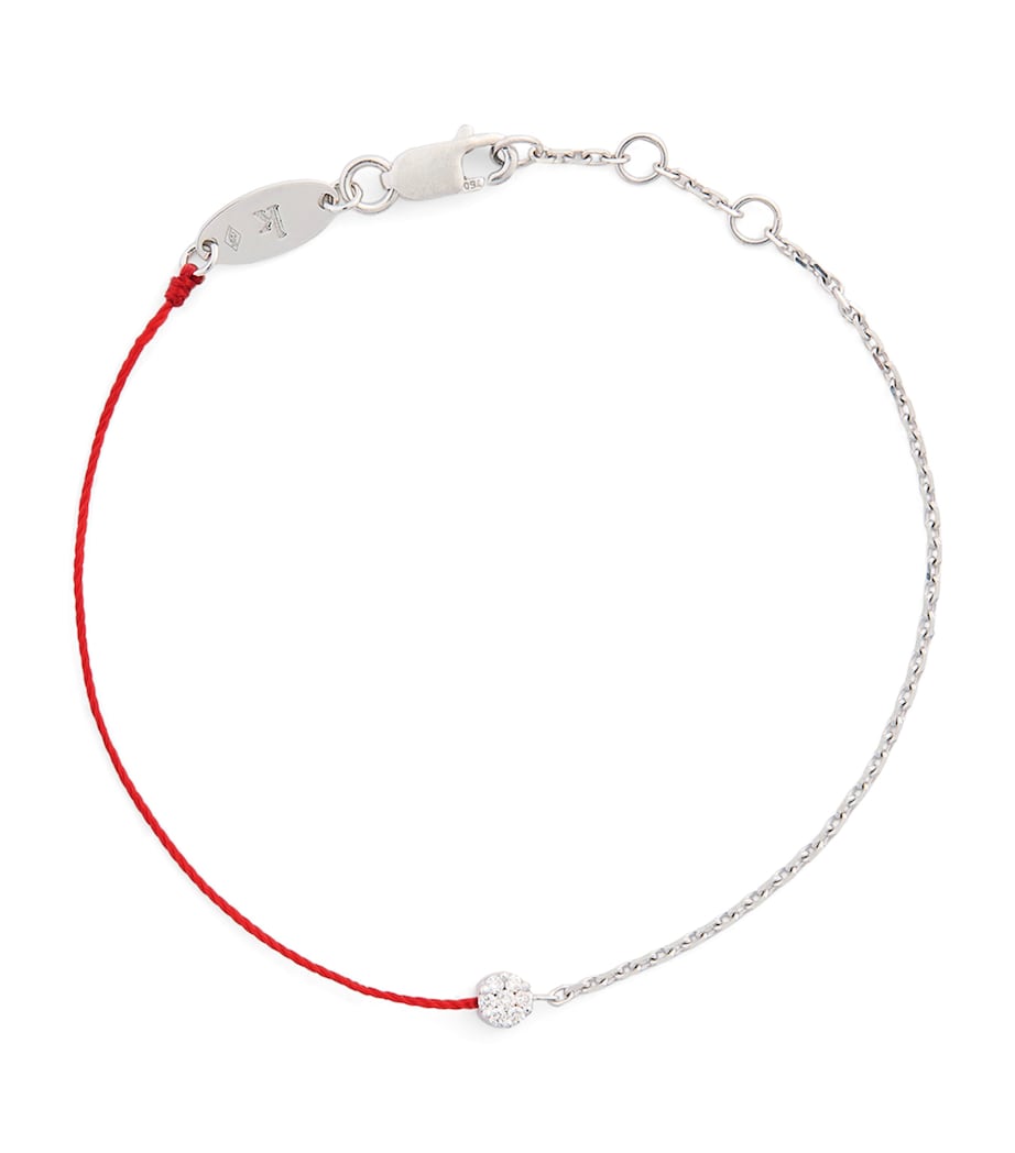 Redline Illusion half-chain diamond bracelet (British brand)