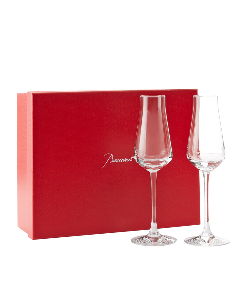 Baccarat champagne flutes set of 2 - British product