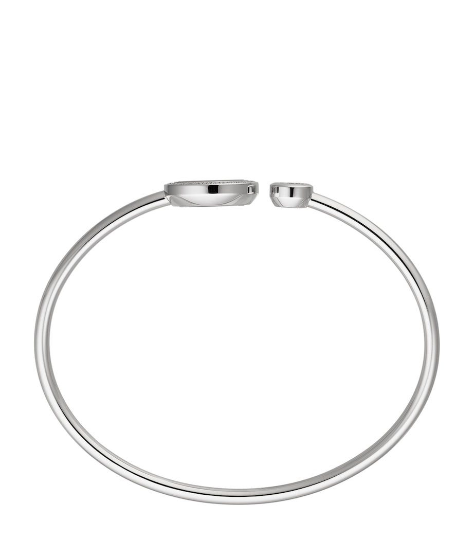 Chopard Happy Spirit bangle small white gold diamond, UK version