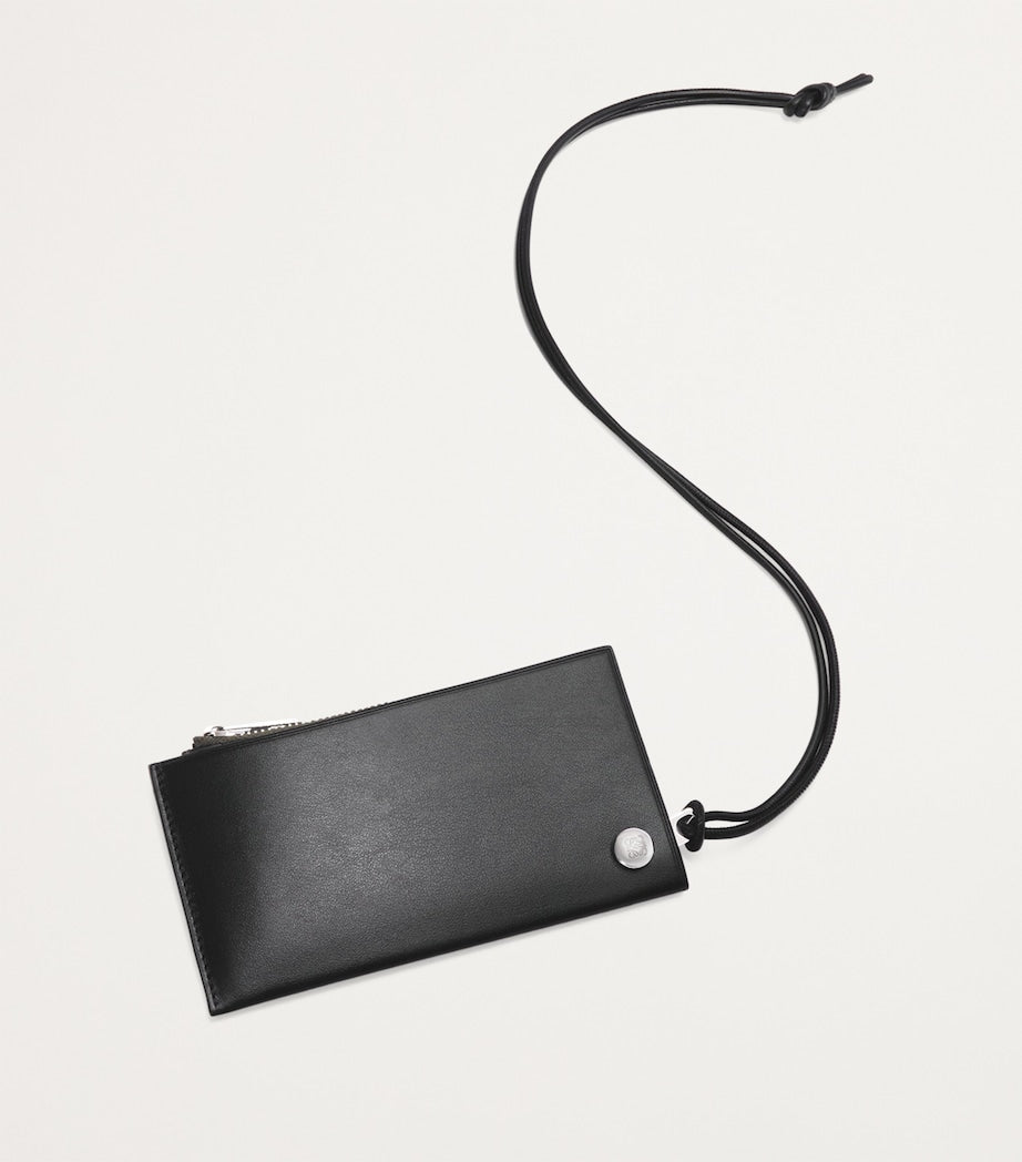 LOEWE Pebble Slider coin card holder in calfskin, UK version
