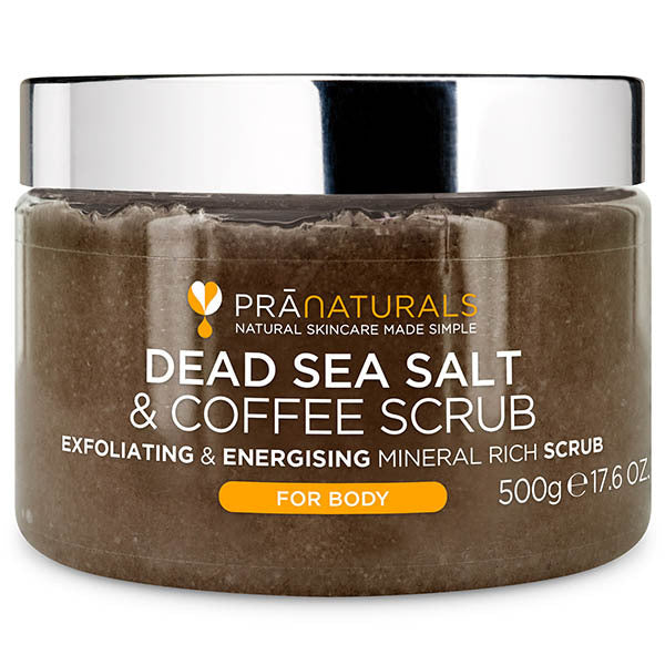 PraNaturals Dead Sea Salt Body Scrub 500g - Coffee GOODS Superdrug   