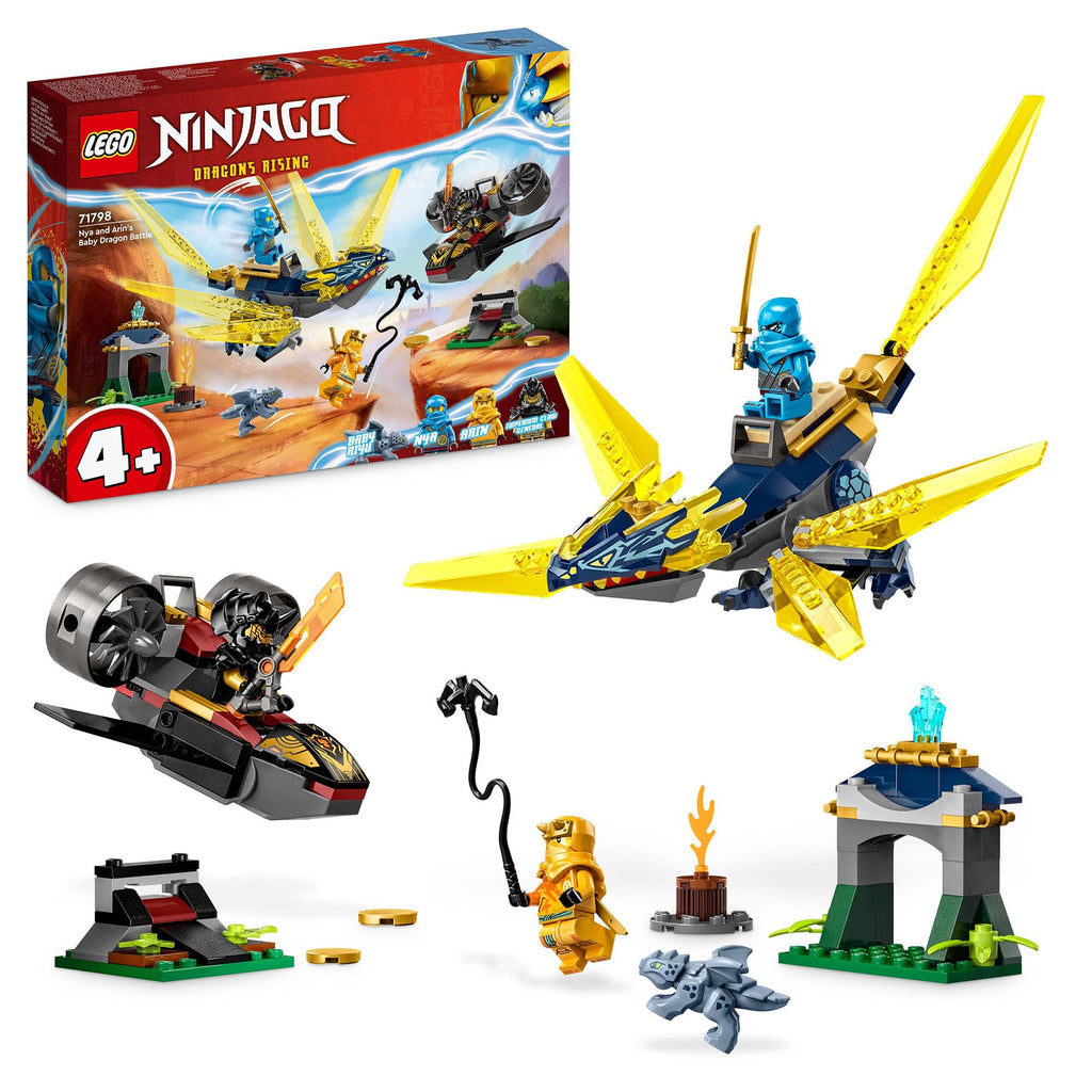 LEGO® Ninjago Nya And Arin Baby Dragon Battle 71798