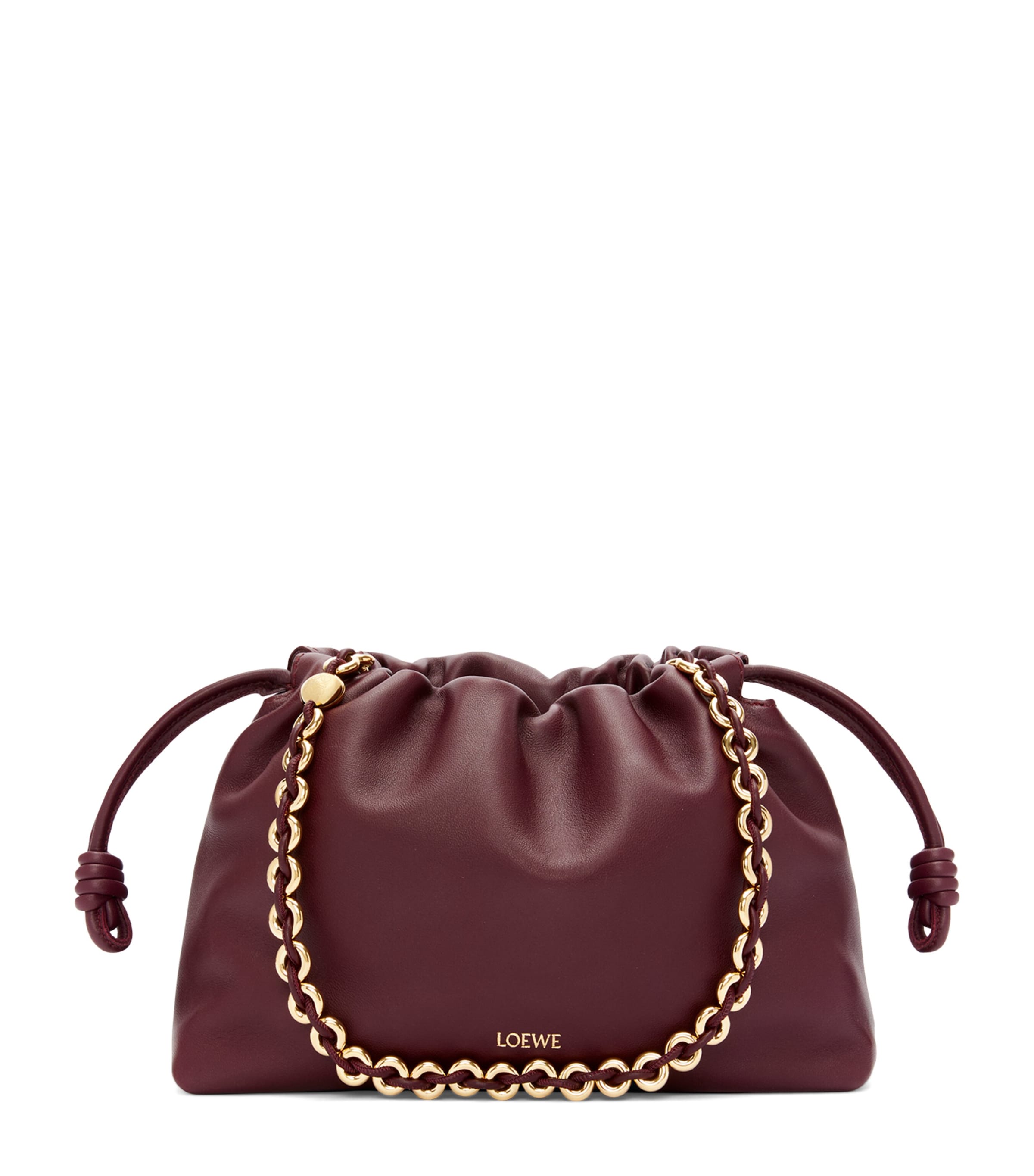 LOEWE Flamenco purse in lamb and calfskin leather, UK version