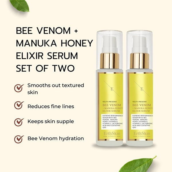 ErthSkin bee venom manuka honey elixir serum 60ml - British product