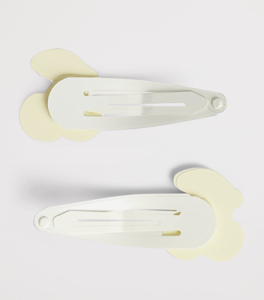 Bonpoint cherry hair clips set of 2 (British brand)