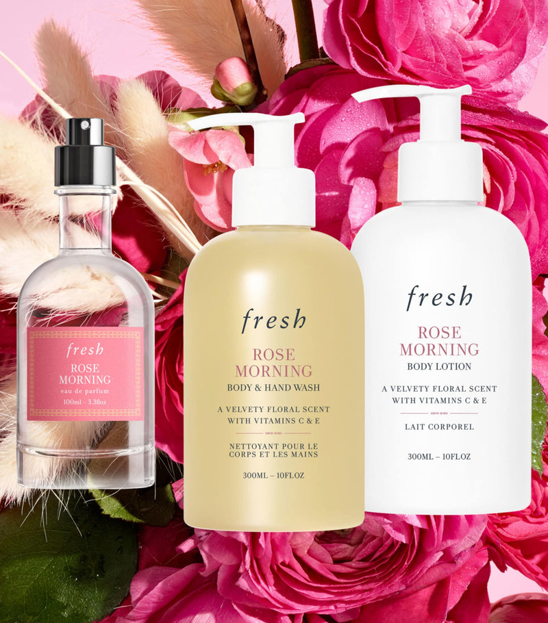 Fresh Rose Body Wash 300ml, imported from the UK