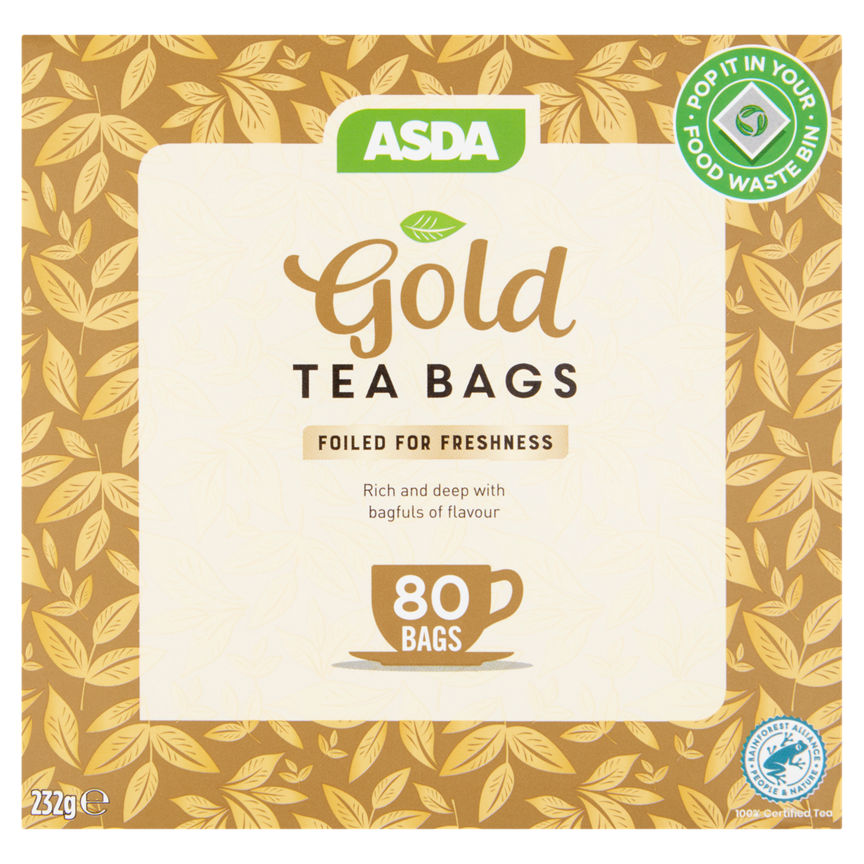 ASDA Gold Tea Bags GOODS ASDA   