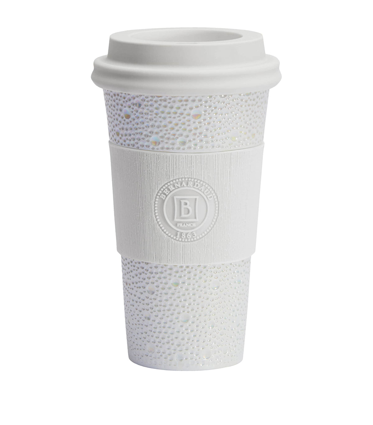 Bernardaud Ecume Nomad travel mug - British product