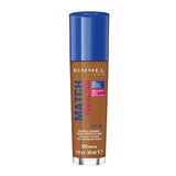 Rimmel Match Perfection Foundation Bronze GOODS Superdrug Mocha  