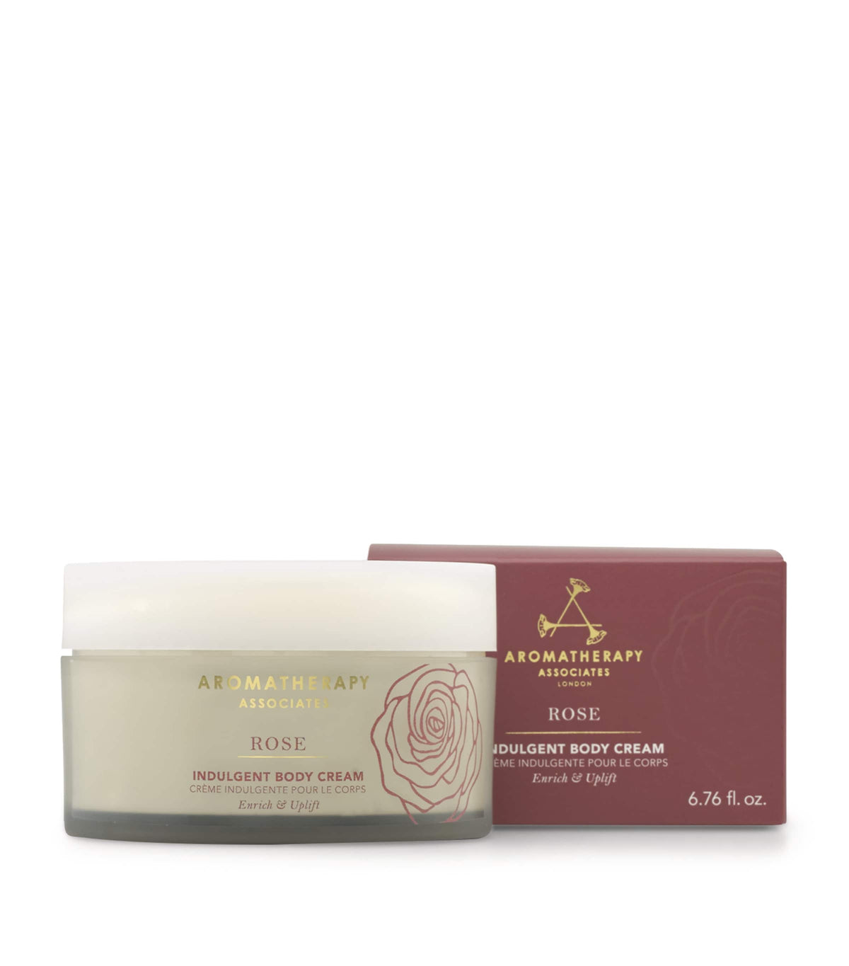 Aromatherapy Associates Rose Indulgent Body Cream 200ml - British product