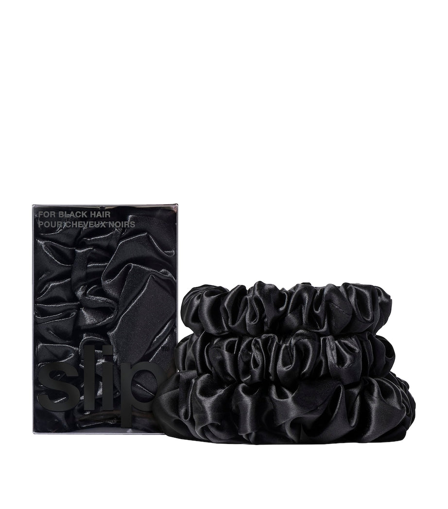 Slip silk scrunchies set of 3, imported from the UK