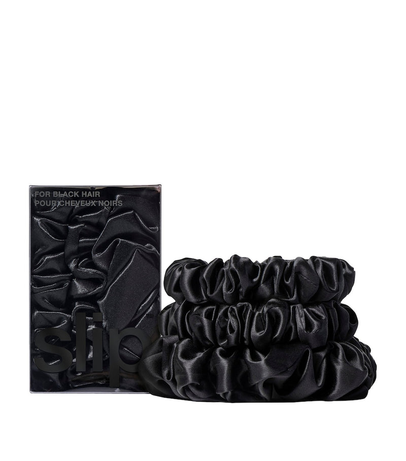 Slip silk scrunchies set of 3, imported from the UK