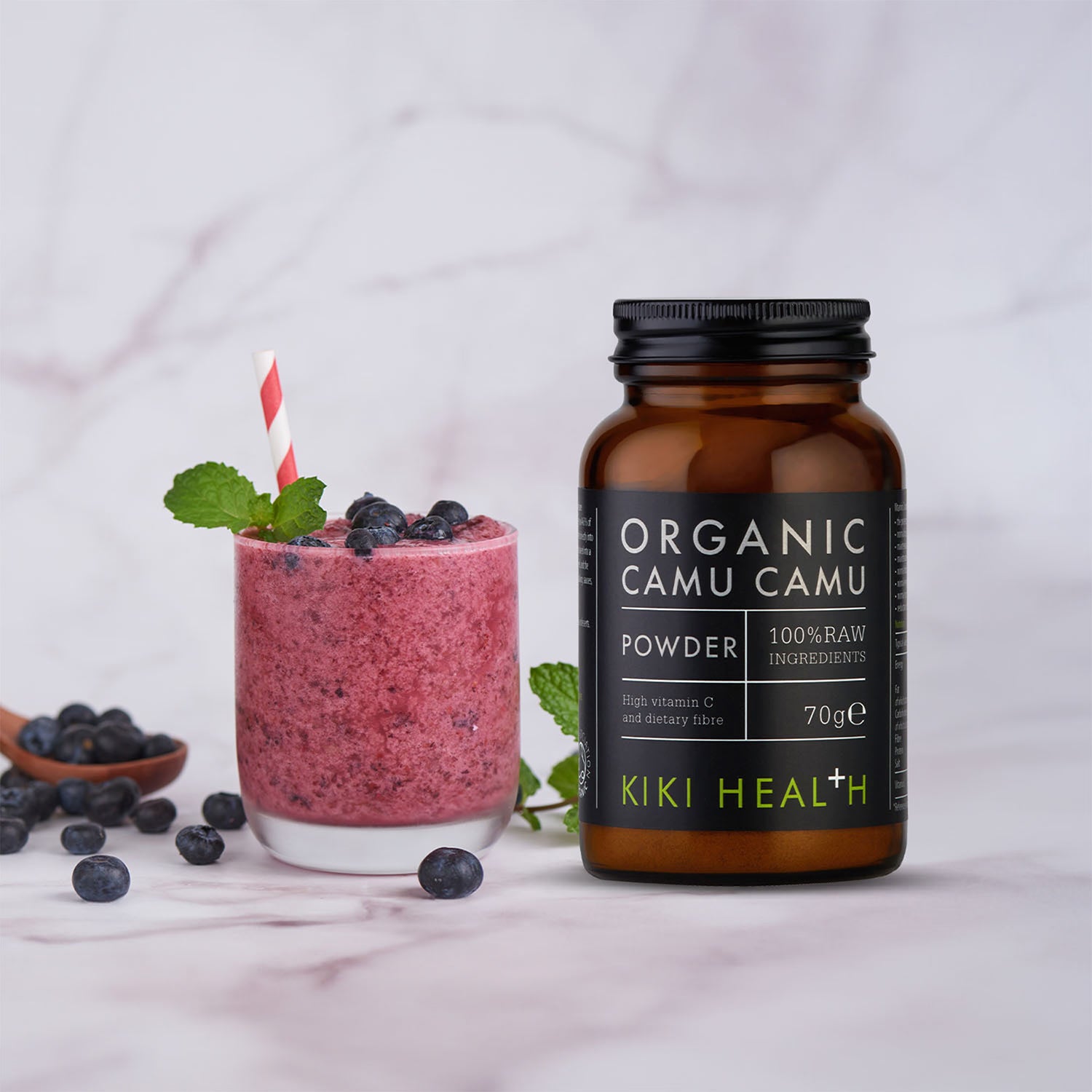 Organic Camu Camu superfood powder 70g, imported from the UK