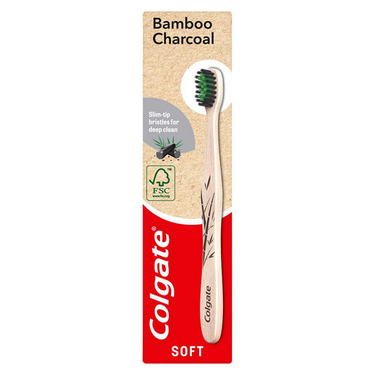 Colgate Bamboo Charcoal Soft Toothbrush GOODS Boots   