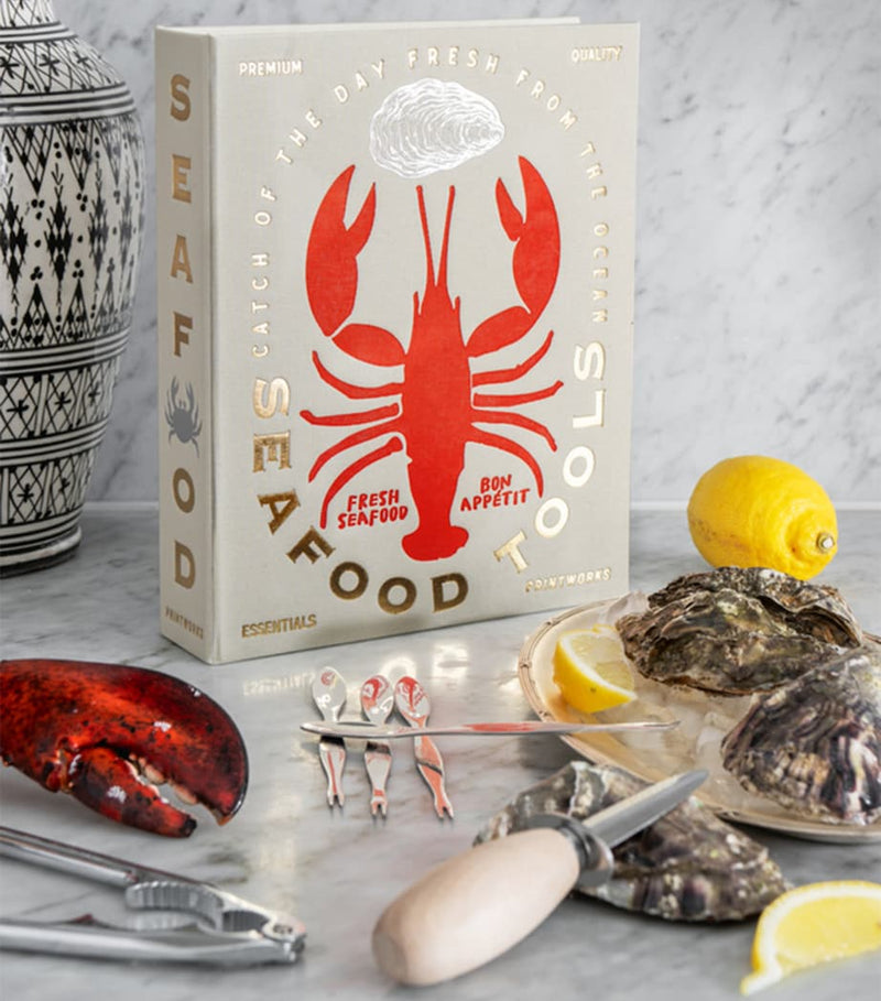 Printworks seafood tools kit, imported from the UK
