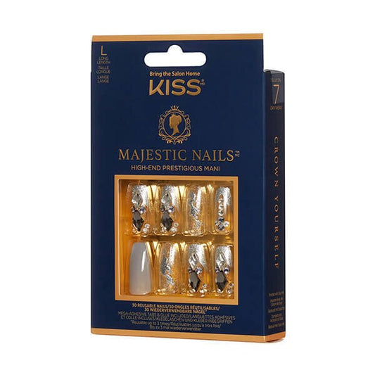 Kiss Majestic Nails Sparkle GOODS Superdrug   