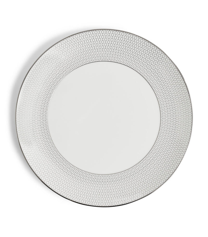 Wedgwood Gio Platinum Plate 28cm, UK version