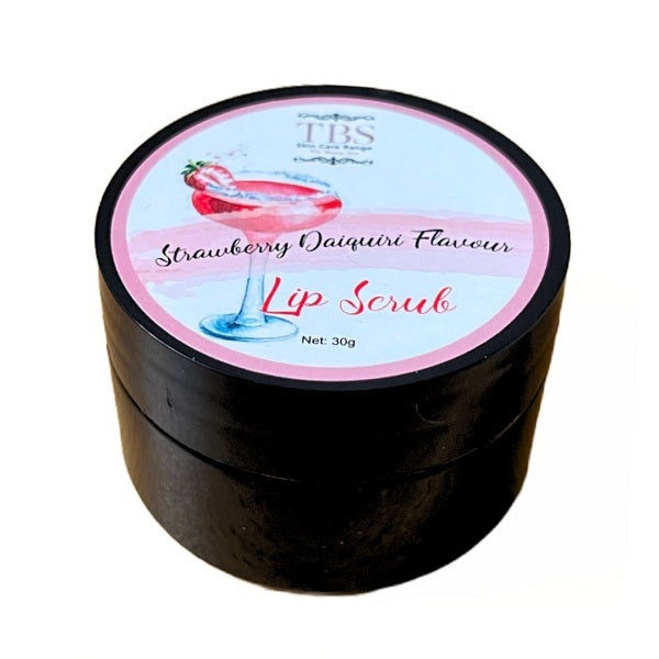 TBS Strawberry Daiquiri lip scrub (British brand)