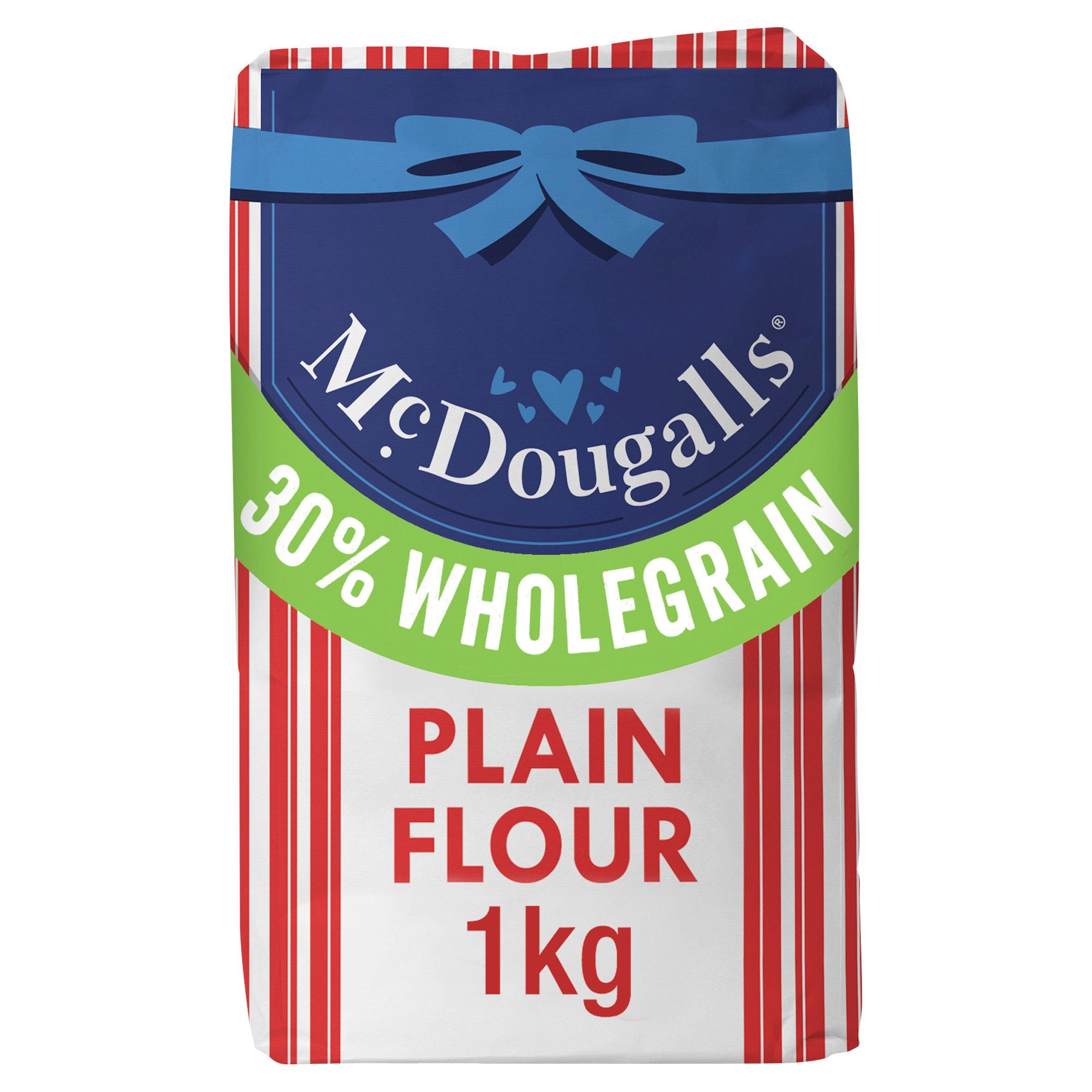 McDougalls White & Wholegrain Plain Flour 1kg GOODS Sainsburys   