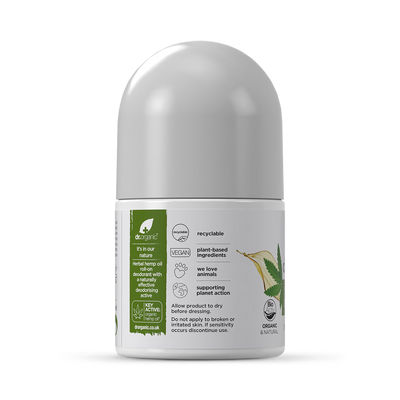 Dr Organic Hanföl Deodorant Roll-On 50ml