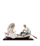 Lladró Romance on the Lake porcelain sculpture (British brand)
