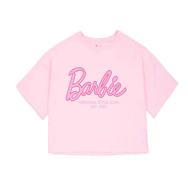 Barbie Womens Logo Pyjama Set (XL) GOODS Superdrug   