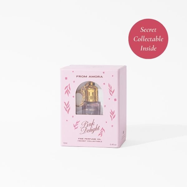 From Amora Pink Delight perfume oil 12ml (British brand)