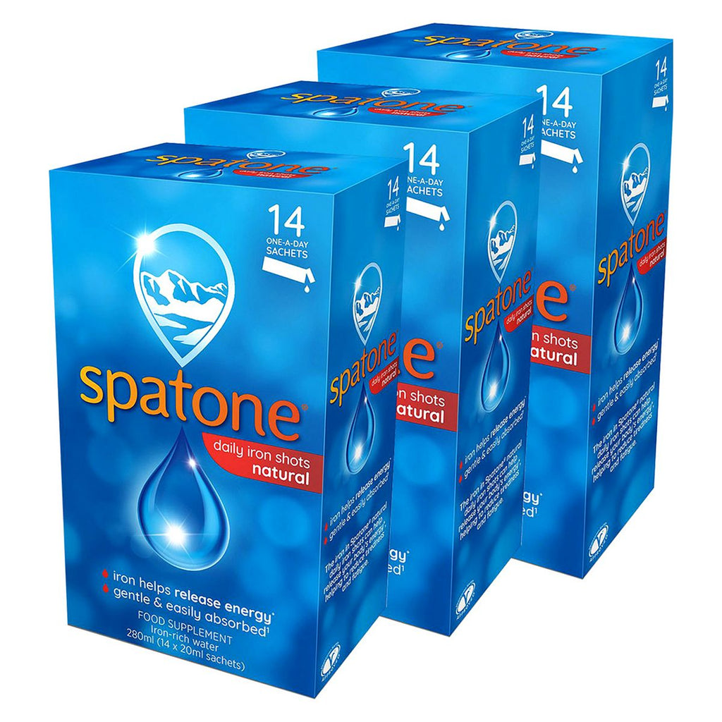 Spatone Original 42 Day Bundle: 3 x Spatone Daily Iron Shots 14s