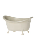 Maileg miniature vintage bathtub for toy mice, imported from the UK