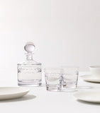 Wedgwood Crystal Neo decanter and tumbler set (British brand)