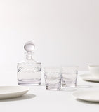 Wedgwood Crystal Neo decanter and tumbler set (British brand)