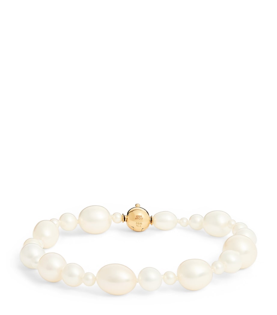 Sophie Bille Brahe Peggy bracelet with freshwater pearls (British brand)