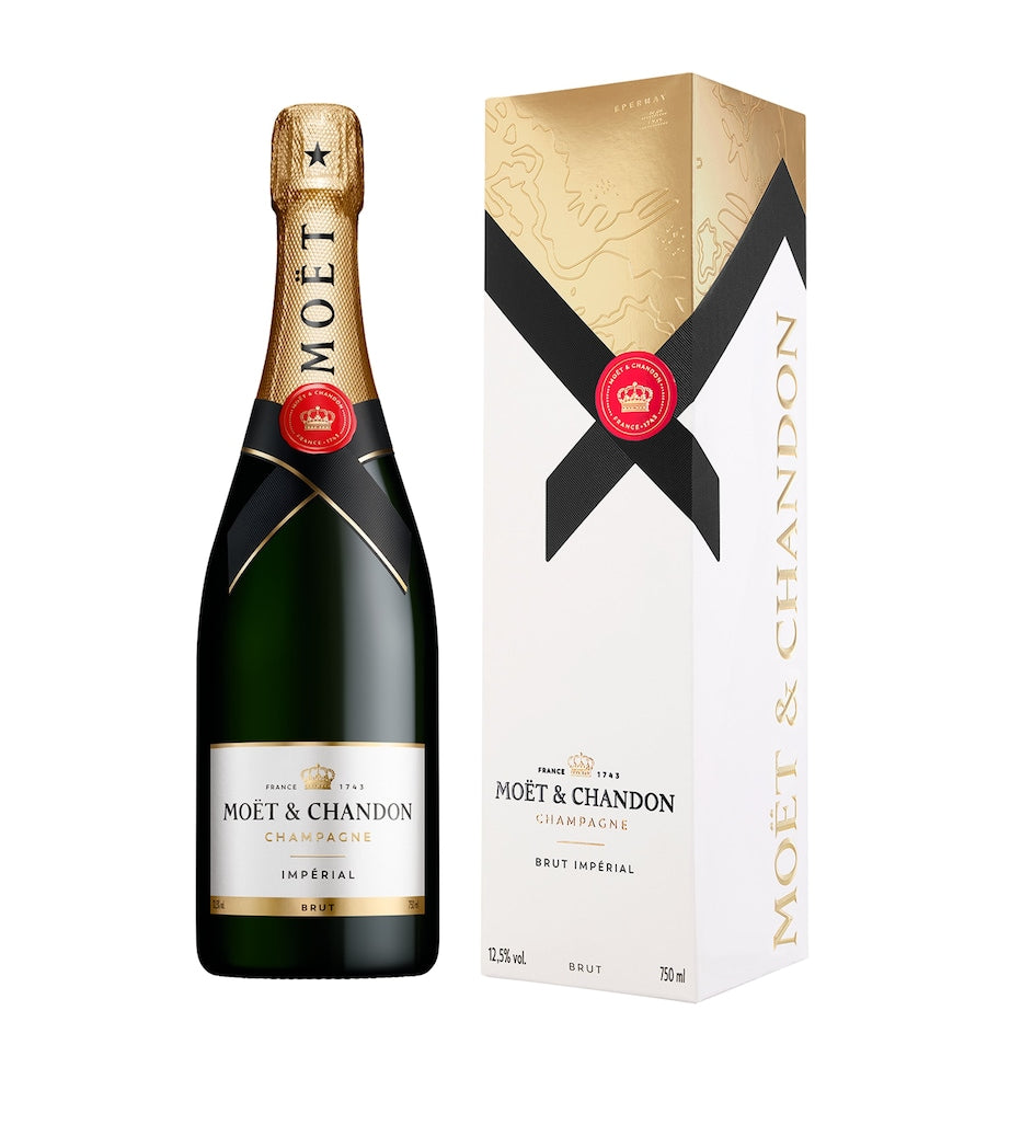Moët & Chandon Brut Impérial Champagne 75cl, imported from the UK