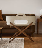 Snüz SnüzBaskit Barley Moses basket and walnut stand, UK version