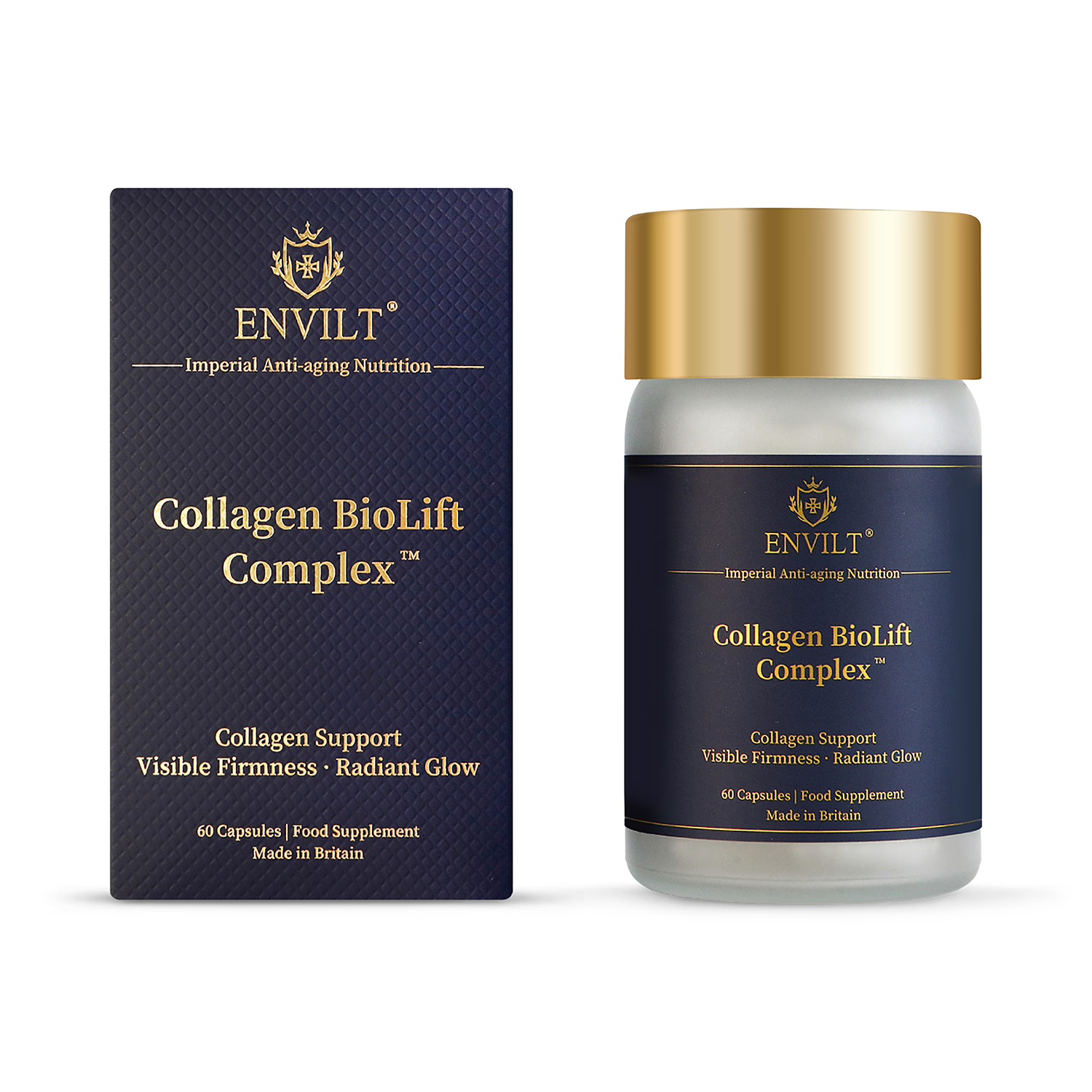 Envilt Collagen Biolift 60 Capsules - British product