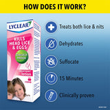 Lyclear Lotion Head Lice Treatment + Comb 100ml GOODS Superdrug   